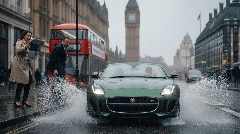 Auto-opspattend-water-gocar