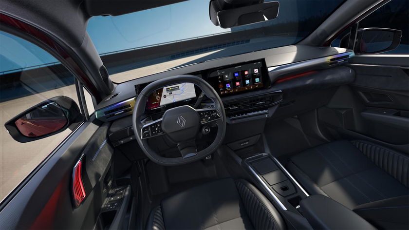 Renault Clio full fgg E-Tech - Esprit Alpine - Rouge Absolu