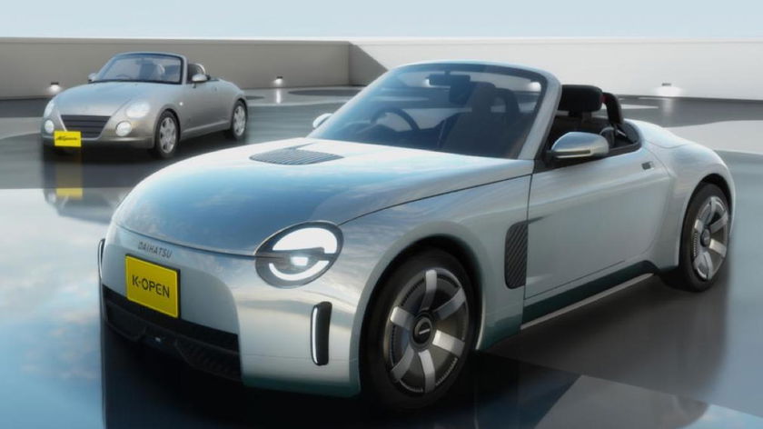 Japan Mobility Show 2025: Daihatsu K-Open, onweerstaanbaar schattig