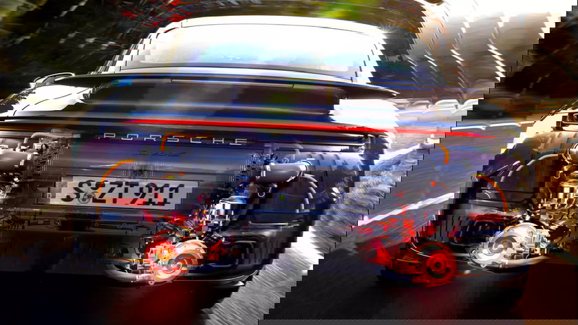 Porsche sleutelt aan een ultrakrachtige hybride met een axiale motor