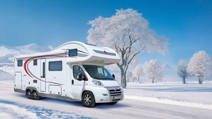 Camper en hiver avec un motor-home ? Voici ce à quoi il faut faire attention !