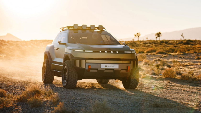 Hyundai Crater, de eigenzinnige terreinwagen die er nooit komt