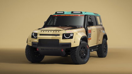 Met deze Defender neemt Land Rover deel aan de Dakar 2026