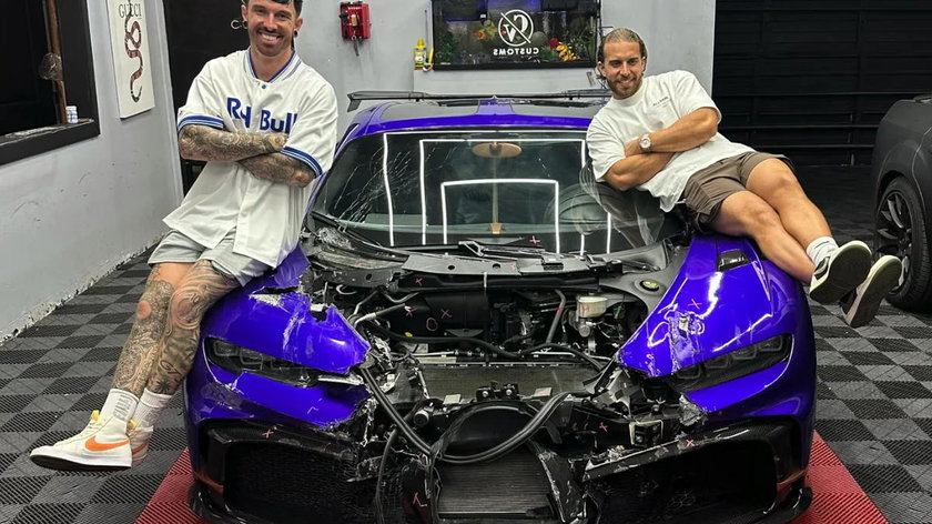 Ce youtubeur reconstruit une Chiron accidentée sans l'aide de Bugatti