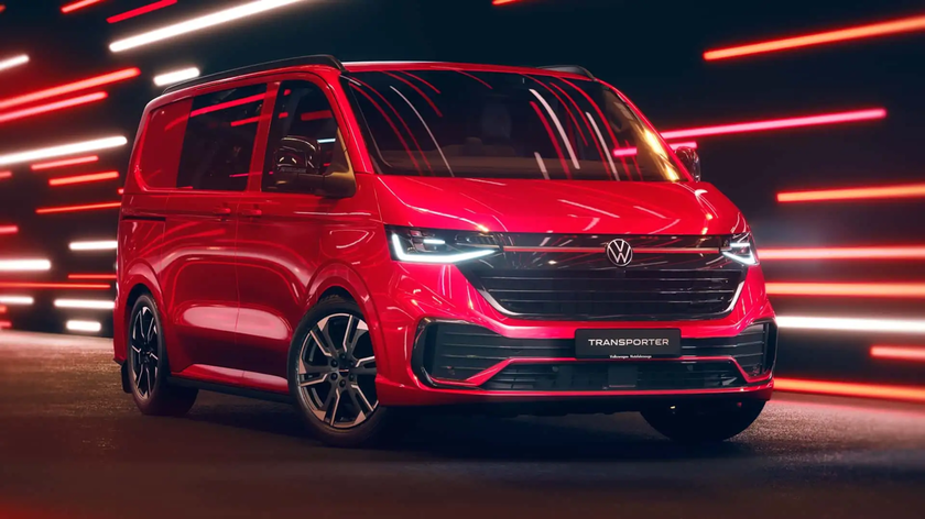 Volkswagen Transporter Sportline: doet denken aan een GTI