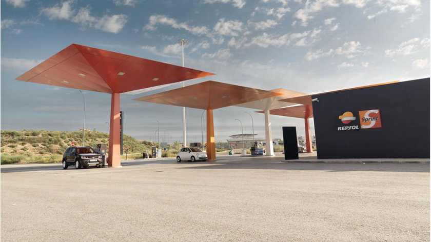 Repsol-tankstation