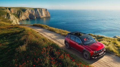 Renault : la R4 E-Tech se découvre d’une toile…