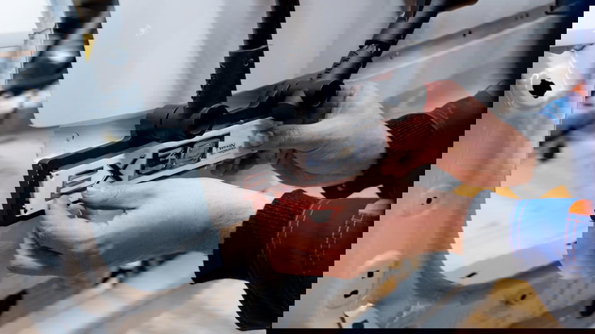 La chaîne d'assemblage de l'EX30 à Gand.