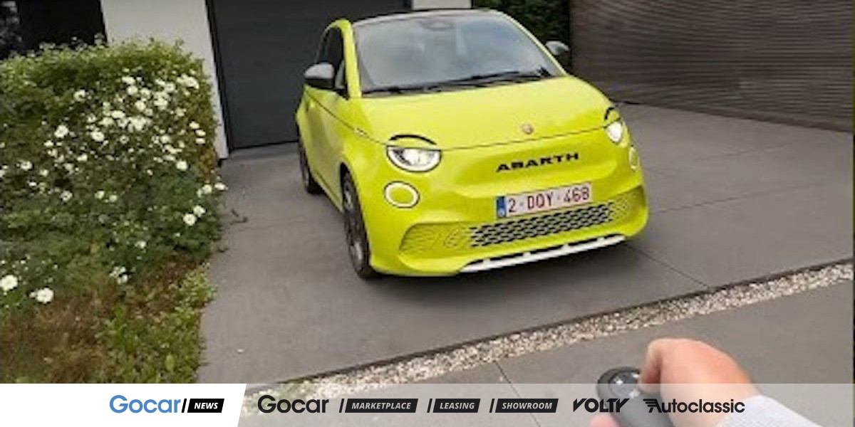 Autovlog Jonas’ Autovlog: essai de l’Abarth 500e électrique | Gocar.be