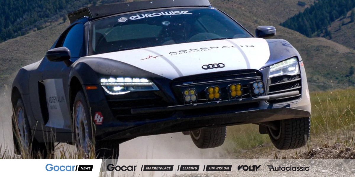 Cette Audi R8 peut passer presque partout | Gocar.be