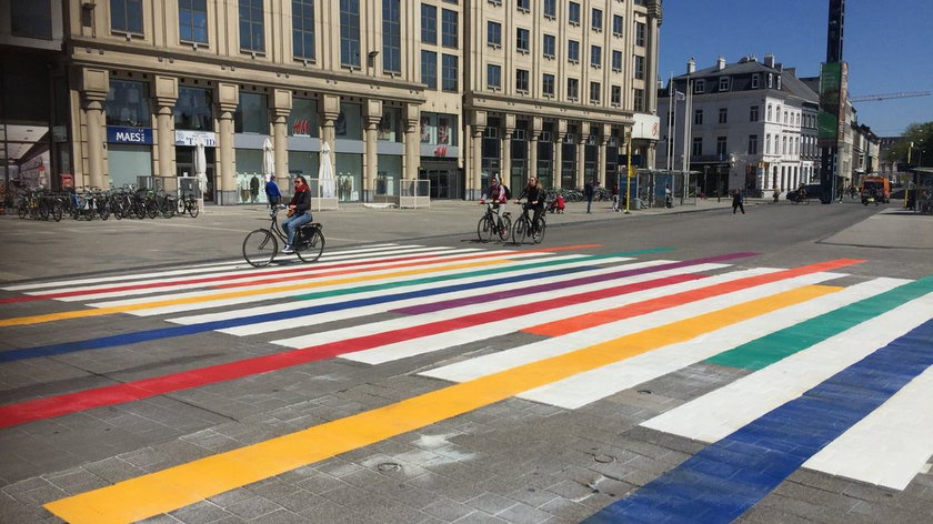 IDAHOT 2022: steeds meer regenboogzebrapaden in België