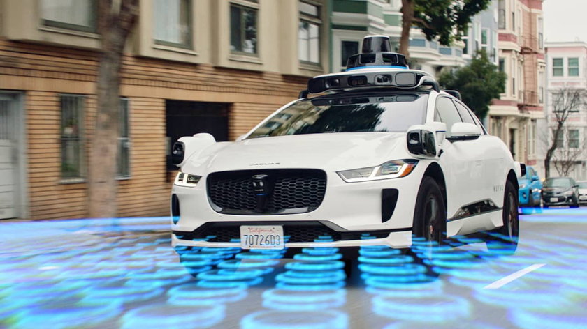 Un robotaxi Waymo.