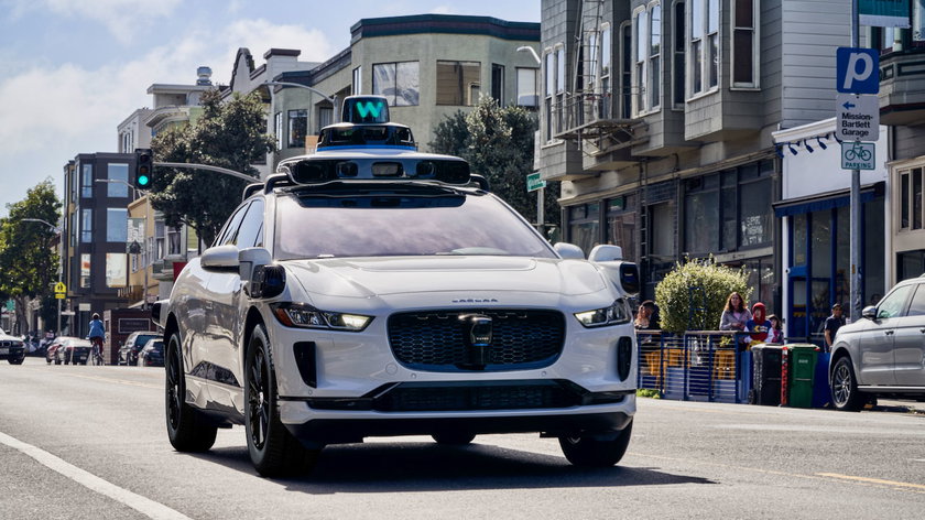 Un robotaxi Waymo.