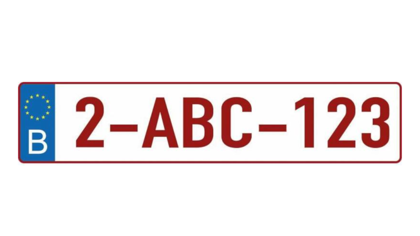 Eind januari veranderen de kentekens