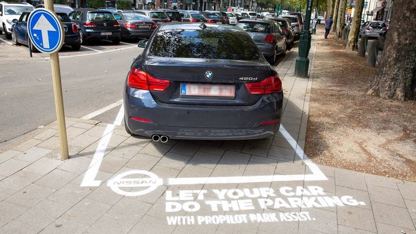 Foutief geparkeerd? Nissan heeft een ludiek antwoord klaar