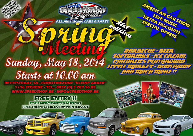 Speedshop's Springmeeting 2014