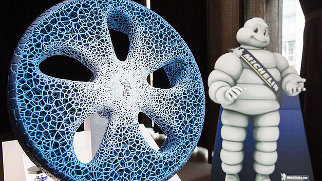 Michelin souhaite des pneus recyclés à 100%