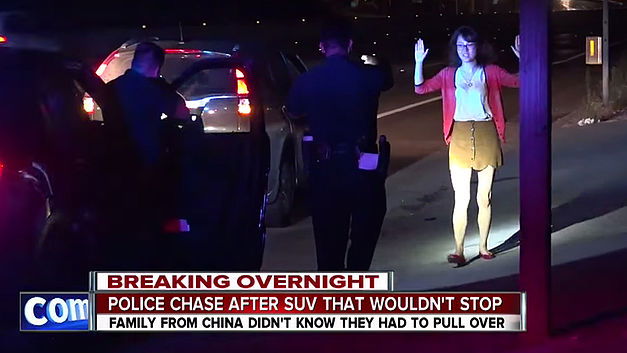 Chinese toeristen beleven heuse achtervolging