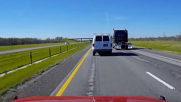 Het meest beleefde inhaalmanoeuvre ooit