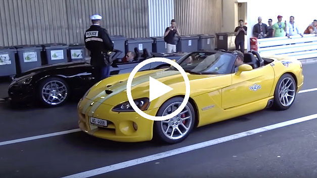 Monegaskse flikken houden blijkbaar niet van snelle wagens