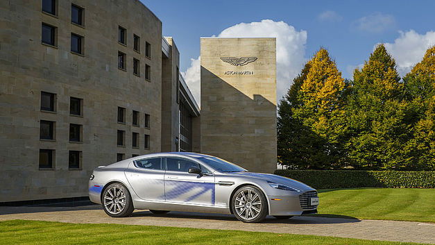 Elektrische Aston Martin Rapide wordt in 2017 verwacht