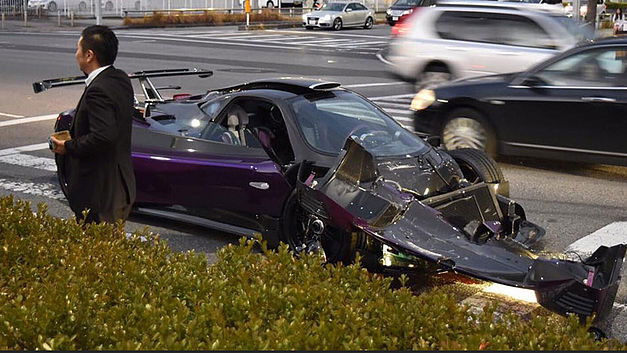 Coup de foudre: collision entre Pagani et Maybach