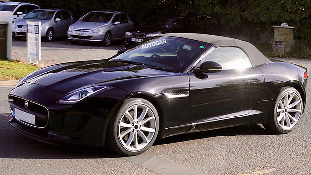 Jaguar teste encore une F-Type diesel