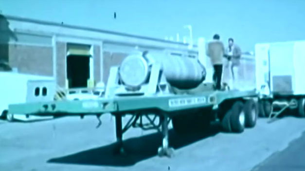Série de tests incroyables sur des fûts de déchets nucléaires en 1978