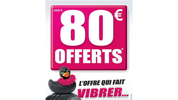 Banden kopen ? U krijgt een seksspeeltje cadeau