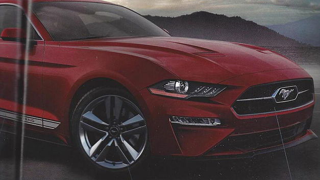 Mustang facelift: le catalogue en fuite