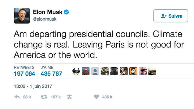 Elon Musk cesse de conseiller Donald Trump