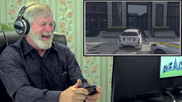 Divers: bejaarden spelen met Grand Theft Auto V