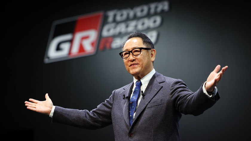 Akio Toyoda.