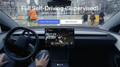 Foefelt Tesla met veiligheidsdata om autonoom rijden er sneller door te krijgen in Europa?