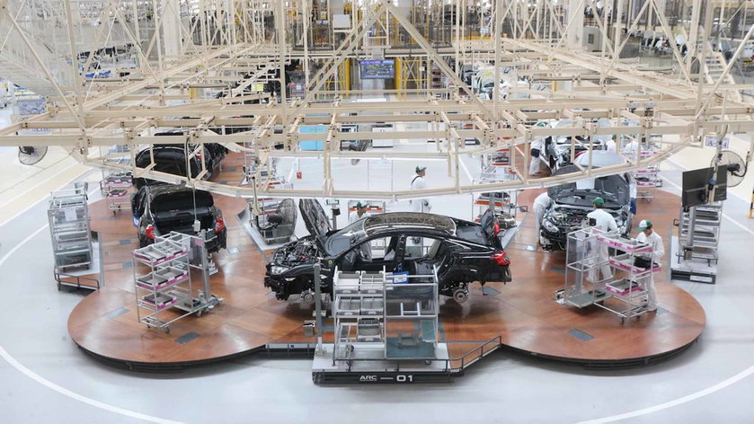 Usine Honda.