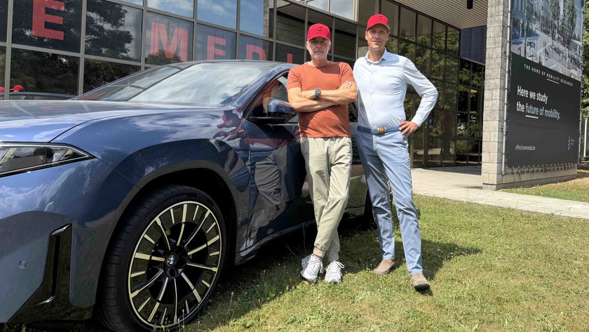 Les instigateurs de la journée « FLEET EV Experience Day », Philippe Quatennens et Nicolas Van Frausum