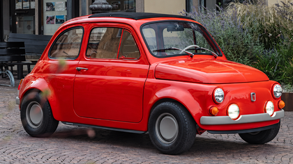 Restomod Fiat 500 Scattante: een yoghurtpotje voor de prijs van een 911