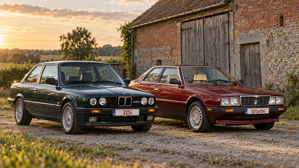 Maserati Biturbo 2.5 Si vs BMW 325i E30 : le trident peut-il dominer l’hélice ?
