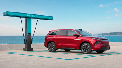 Elektrische BYD Atto 8 belooft op te laden in amper 9 minuten