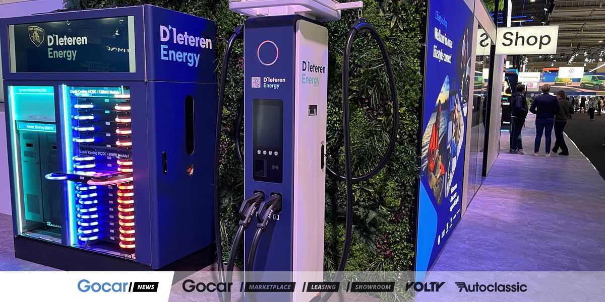 D’Ieteren stort zich op supersnel laden met een bijzonder snufje