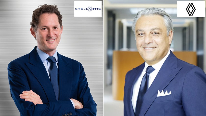 John Elkann, Luca de Meo.