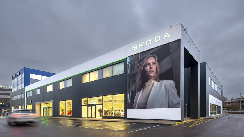 Skoda-showroom