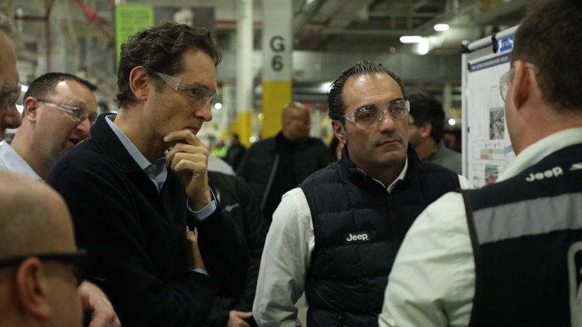 John Elkann, Antonio Filosa.