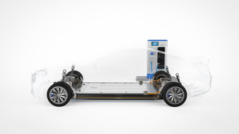 3d-rendant-transparente-la-voiture-ou-le-vehicule-electrique-connecte-a-une-station-de-recharge