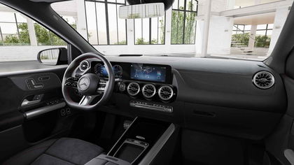 Mercedes B-Class 250 e AMG Line | Panoramisch Dak | Head-Up Display | 360° Parkeerpakket | Memory Zetels | Smartphone Integratie | Verwarmde Zetels | Widescreen |
