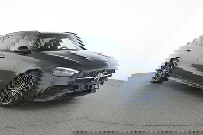Mercedes C-Class 220 D Break AMG Line | Panoramisch Dak | Memory Zetels | Verwarmde zetels | Smartphone Integratie | Widescreen |