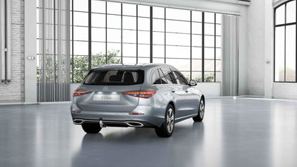 Mercedes C-Class 300 e Break Luxury Line | Panoramisch Dak | Trekhaak | Distronic | Memory Zetels | Verwarmde Zetels | Smartphone Integratie | Widescreen |